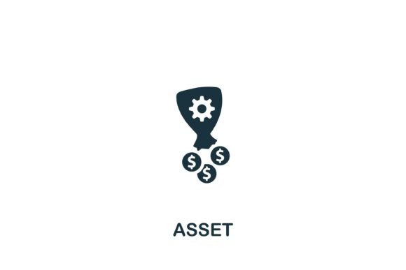 Asset Icon: A Simple Graphic Design Asset for Modern Visual Projects