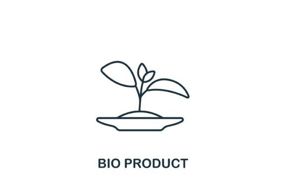 Bio Product Icon: A Versatile Graphic for Modern Design Projects