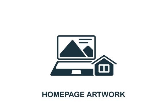 Homepage Artwork Icon: A Versatile Graphic Design Asset for Local Business Branding