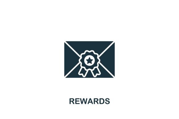 Rewards Icon: A Versatile Graphic Design Asset for Crafters and Handmade Businesses