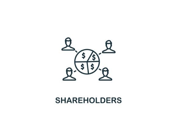 Shareholders Icon: A Versatile Graphic Design Asset for Modern Branding