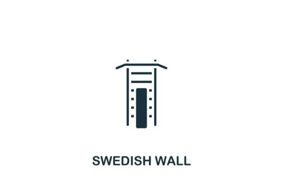 Swedish Wall Icon: A Modern Design Asset for Content Publishing
