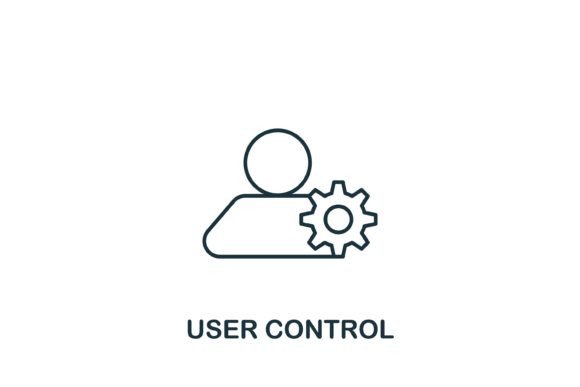 User Control Icon: A Versatile Graphic Design Asset for Modern Branding